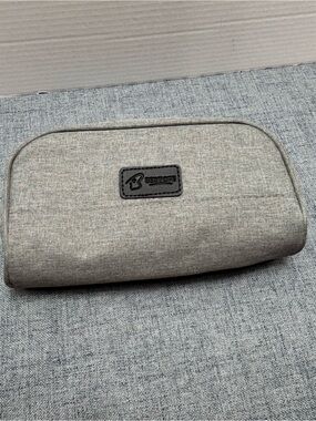Portable Gray Travel Organizer Pouch by